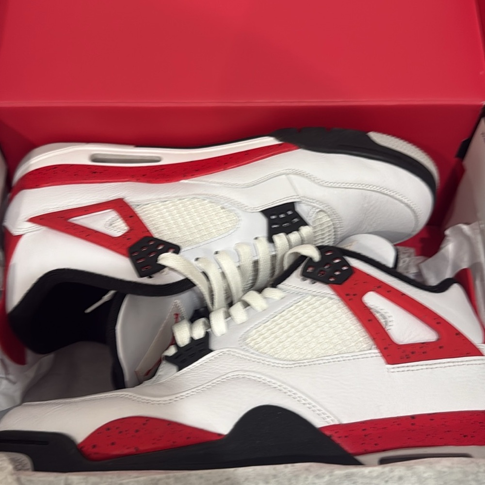 Air Jordan Black and Red Shoe Box